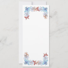 Matte de orquídea de mariposa roja de 4" x 9,25"