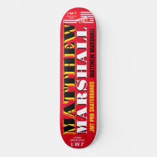 MATTHEW MARSHALL 8 Placa para skateboard de 1/4"
