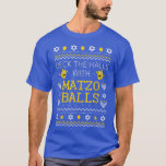 Matzo Balls Navidades feos Sweater Jewish Hanukkah<br><div class="desc">Matzo Balls Navidades feos Sweater Jewish Hanukkah Holiday.</div>