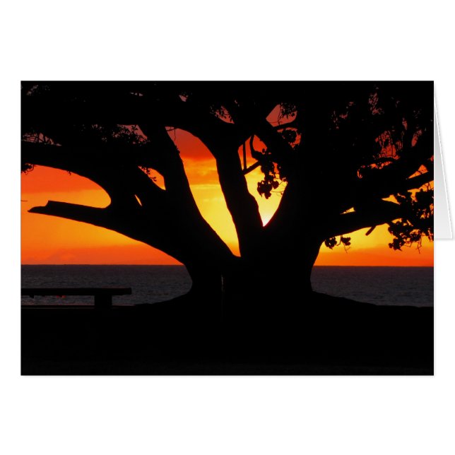 Maui sunset (Anverso (Horizontal))