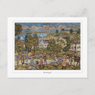Maurice Prendergast #10 - Tarjeta postal de arte f