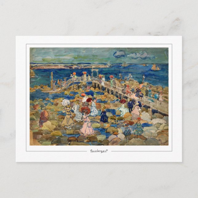 Maurice Prendergast #159 - Postales Bellas Artes (Anverso)