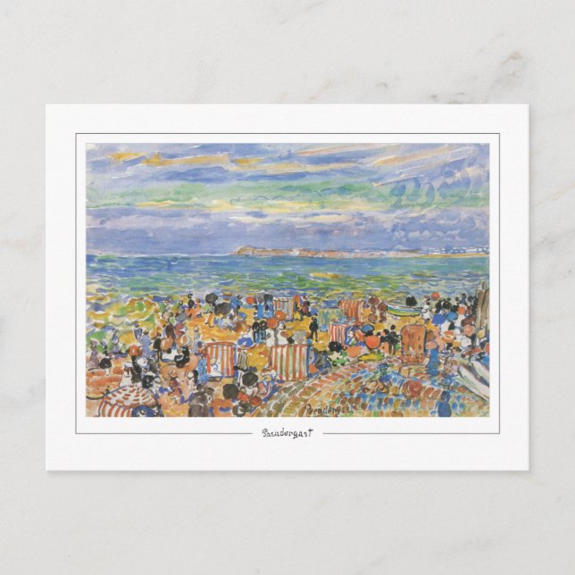 Maurice Prendergast #160 - Postales Bellas Artes (Anverso)