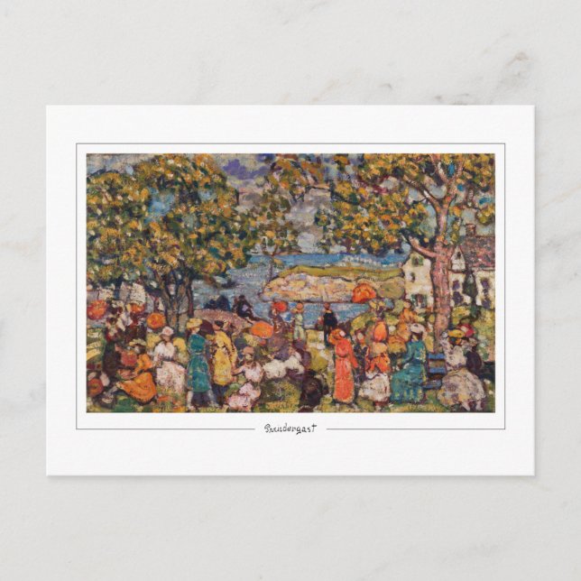 Maurice Prendergast #18 - Postales Bellas Artes (Anverso)