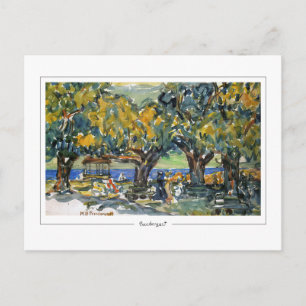 Maurice Prendergast #431 - Tarjeta postal de arte
