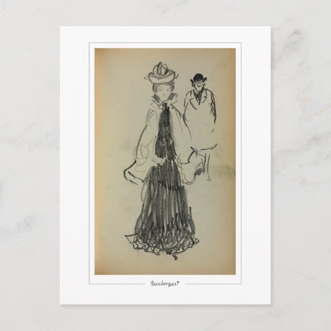 Maurice Prendergast #444 - Postales Bellas Artes (Anverso)