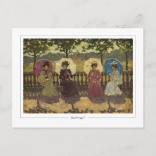Maurice Prendergast #46 - Tarjeta postal de arte f