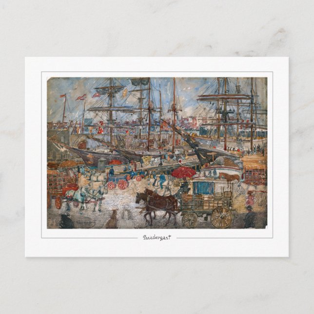 Maurice Prendergast #497 - Postales Bellas Artes (Anverso)