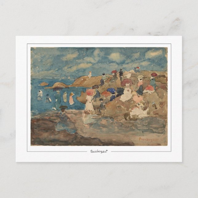 Maurice Prendergast #50 - Postales Bellas Artes (Anverso)