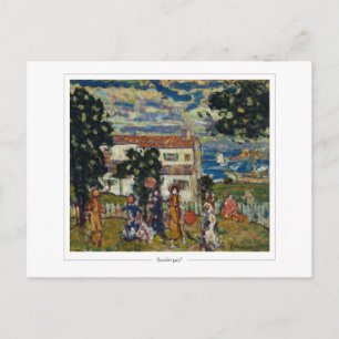 Maurice Prendergast #569 - Tarjeta postal de arte 