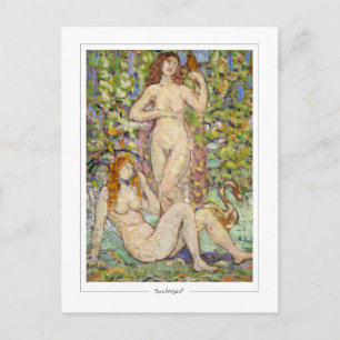 Maurice Prendergast #580 - Tarjeta postal de arte 