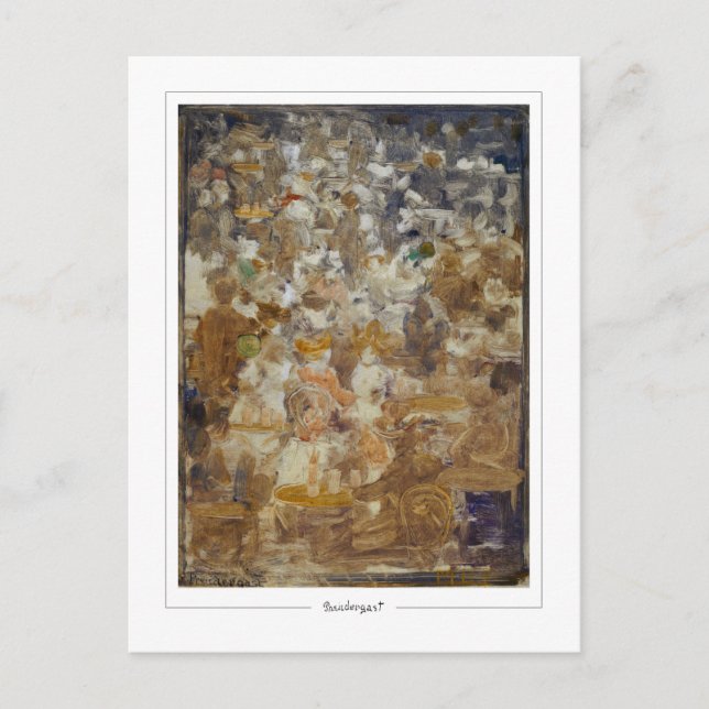 Maurice Prendergast #592 - Postales Bellas Artes (Anverso)