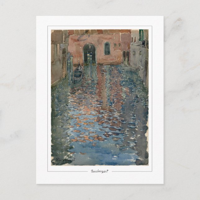 Maurice Prendergast #603 - Tarjeta postal de arte  (Anverso)