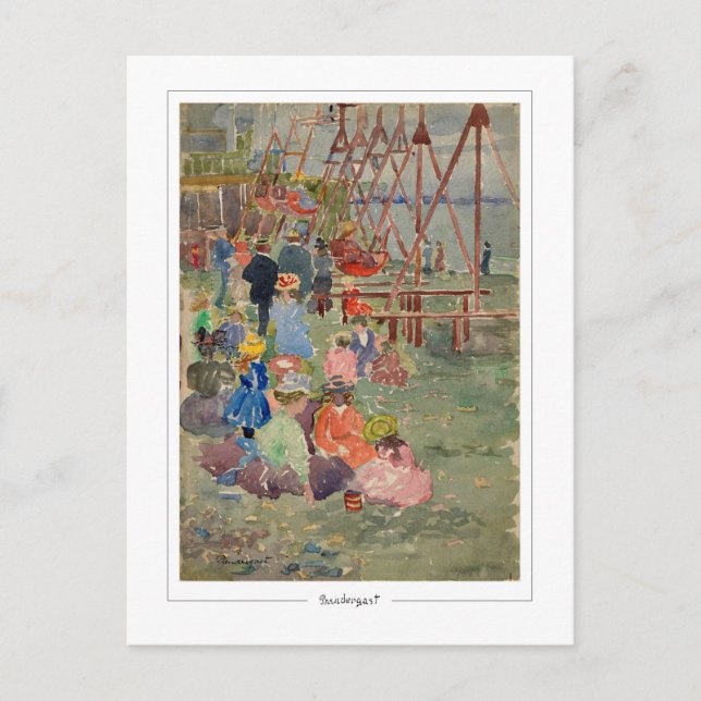 Maurice Prendergast #60 - Postales Bellas Artes (Anverso)