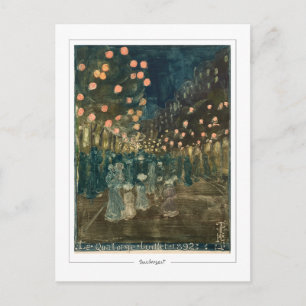 Maurice Prendergast #624 - Tarjeta postal de arte