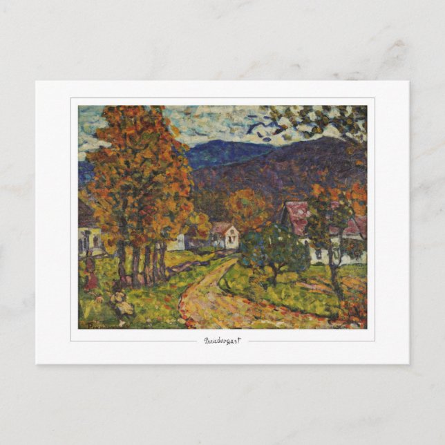 Maurice Prendergast #638 - Postales Bellas Artes (Anverso)