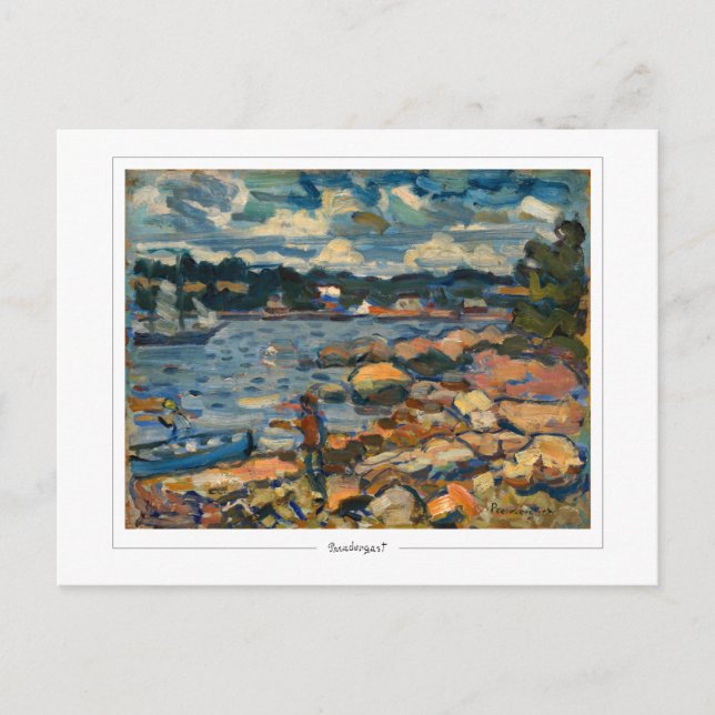 Maurice Prendergast #644 - Postales Bellas Artes (Anverso)
