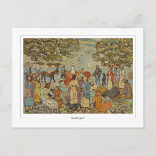 Maurice Prendergast #645 - Tarjeta postal de arte 