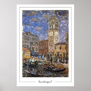 Maurice Prendergast cartel de arte de Zedign #38