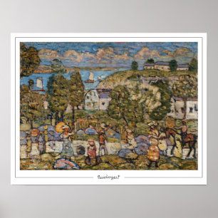 Maurice Prendergast Zedign Poster de Arte #10