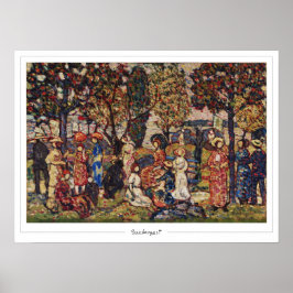 Maurice Prendergast Zedign Poster de Arte #16