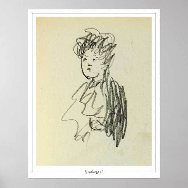 Maurice Prendergast Zedign Poster de Arte #214 (Frente)