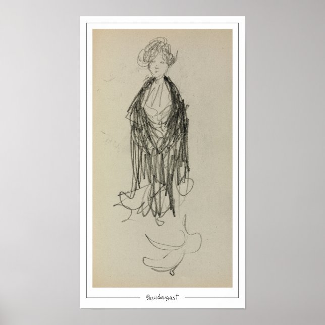 Maurice Prendergast Zedign Poster de Arte #376 (Frente)