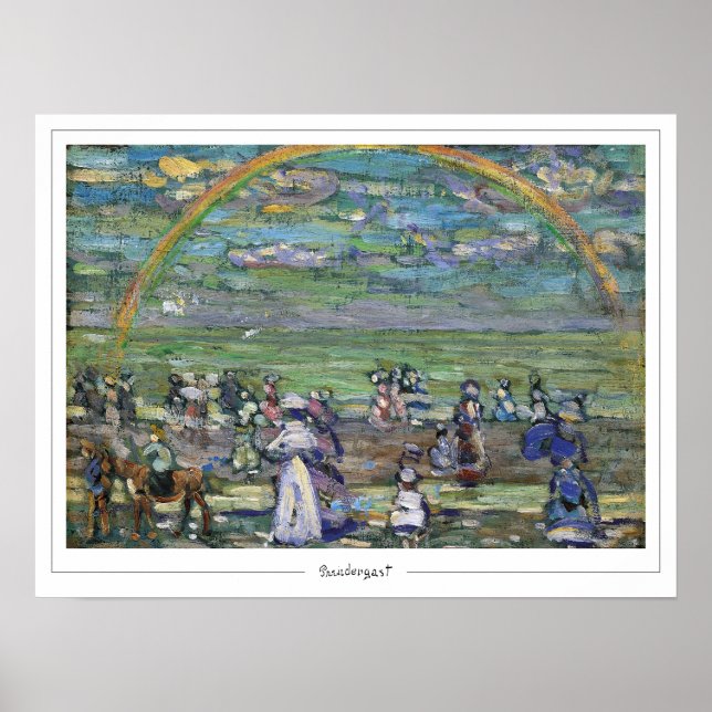 Maurice Prendergast Zedign Poster de Arte #382 (Frente)