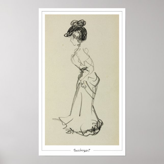 Maurice Prendergast Zedign Poster de Arte #571 (Frente)