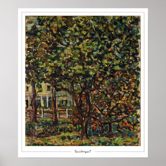 Maurice Prendergast Zedign Poster de Arte #639 (Frente)