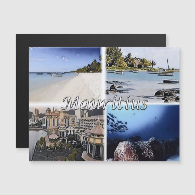 Mauricio - Cap Malheureux - Mosaico - (Anverso/Reverso)