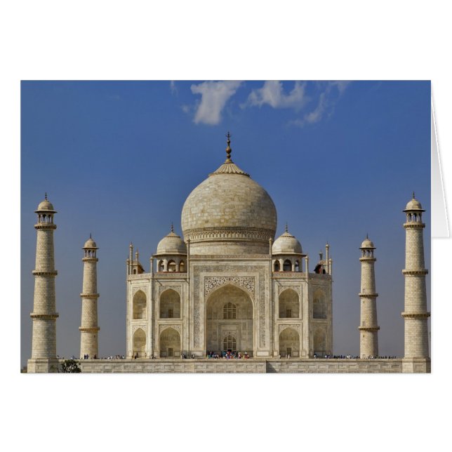 Mausoleo del Taj Mahal / Agra, India (Anverso (Horizontal))