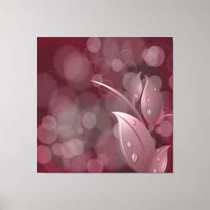 Mauve Bokeh Sale Lienzo envuelto