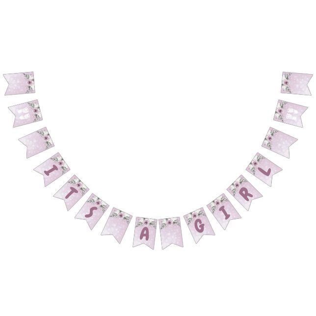 Mauve Chica es un cartel de Baby Shower Chica (Todo)