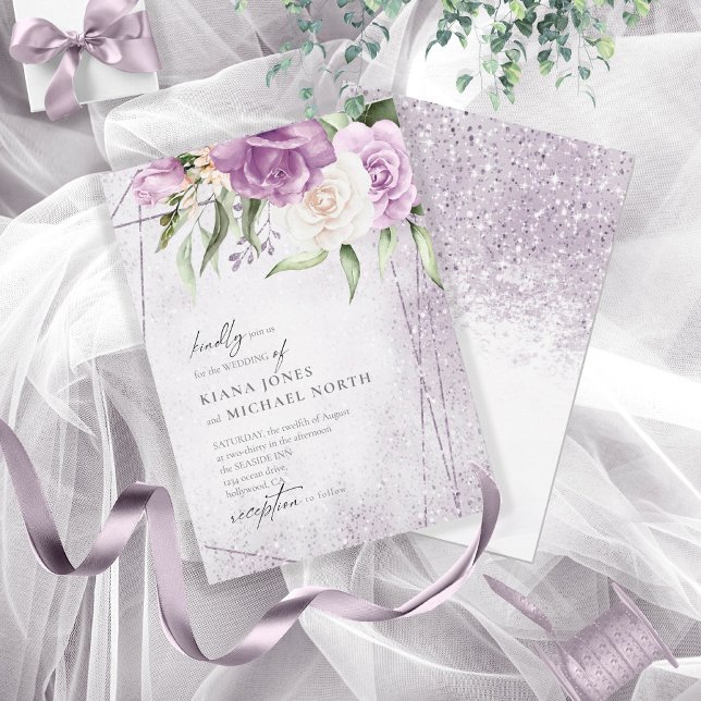 Mauve ID889 Boda de espárragos florales (Subido por el creador)