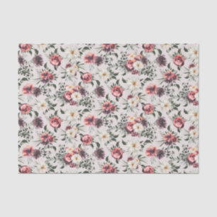 Mauve Rosas Purple Peonies Papel de tejidos modern