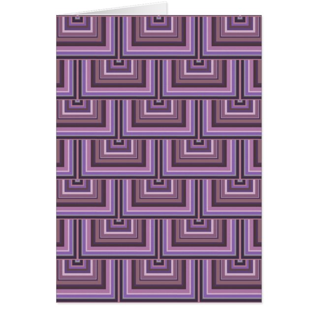 Mauve stripes square scales pattern (Frente)