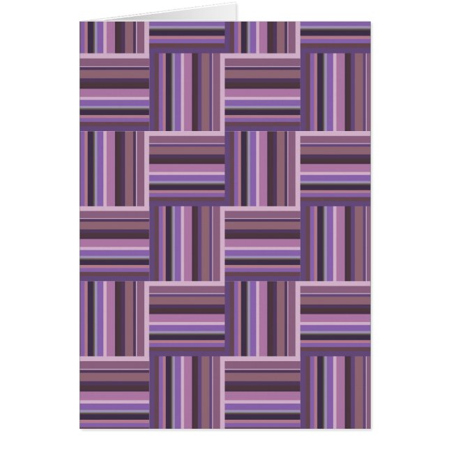 Mauve stripes weave pattern (Frente)