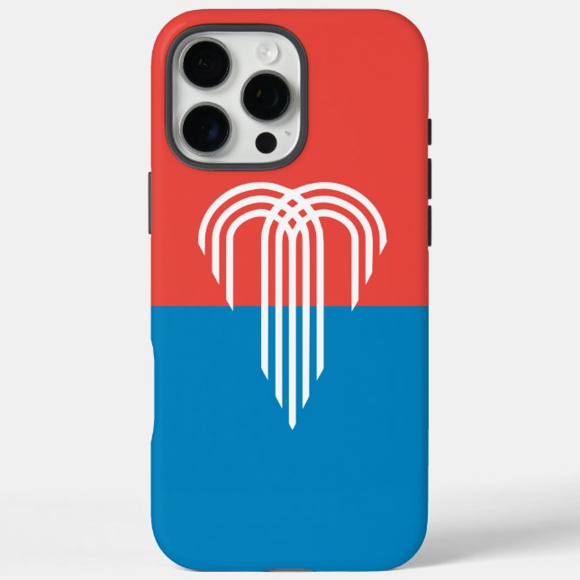 Max Funda Apple iPhone 16 Pro Max, bandera de Kansas C (Reverso)