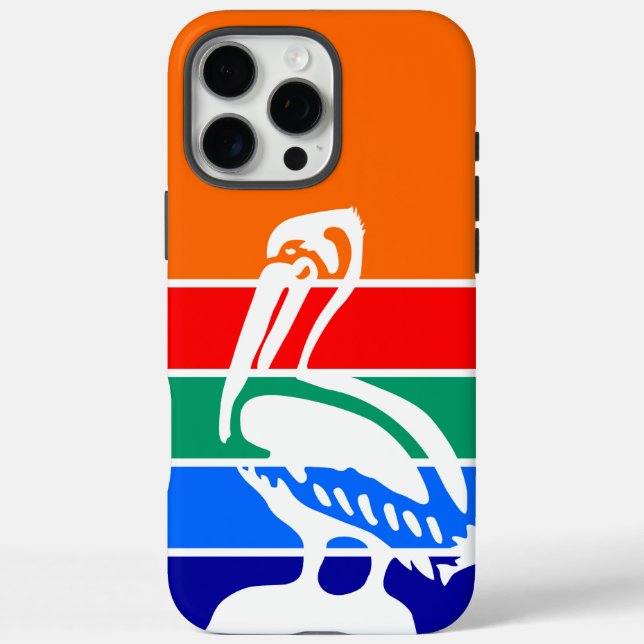 Max Funda Apple iPhone 16 Pro Max, bandera de San Pete (Reverso)
