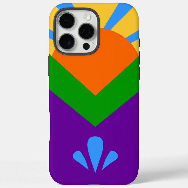 Max Funda Apple iPhone 16 Pro Max, bandera Manitou Spr (Reverso)