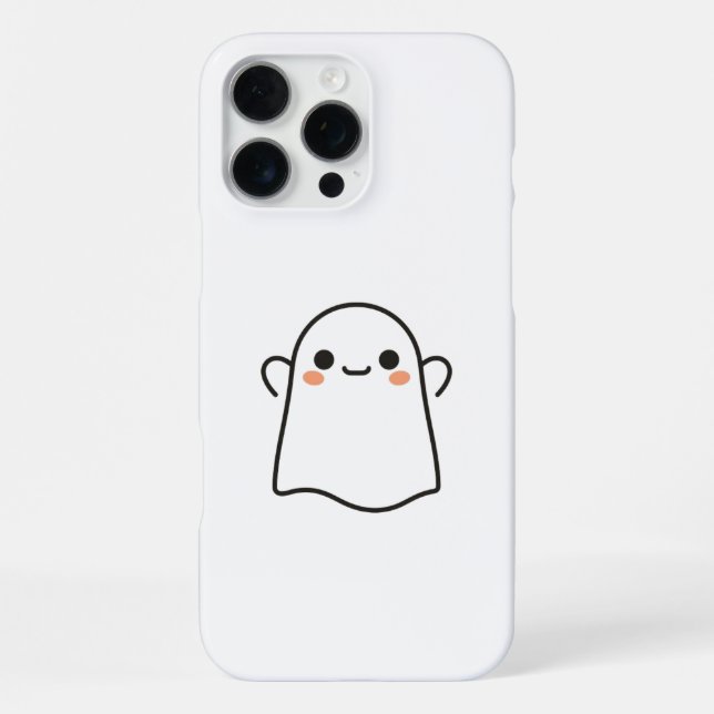 Max Funda de teléfono Spooky Kawaii para iPhone 16 Pro (Reverso )