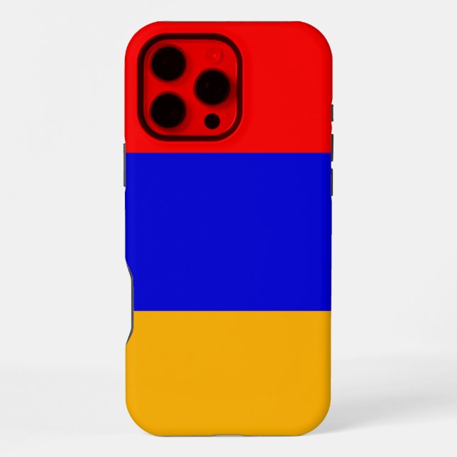 Max Funda para Apple iPhone 16 Pro Max, bandera de Arm (Reverso )