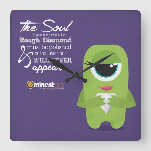 Máx. - Reloj cuadrado (Anverso)