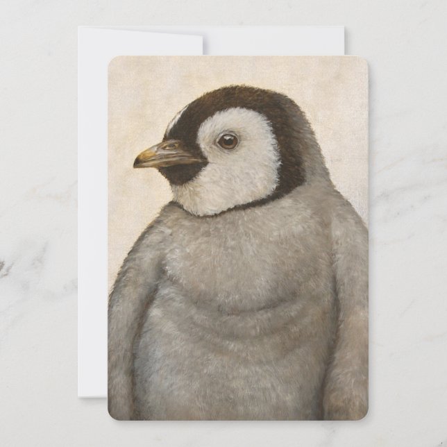 Máx. tarjeta plana de pingüino (Anverso)