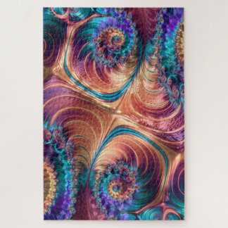 Maxi puzle con box de regalo (fractal style 006)