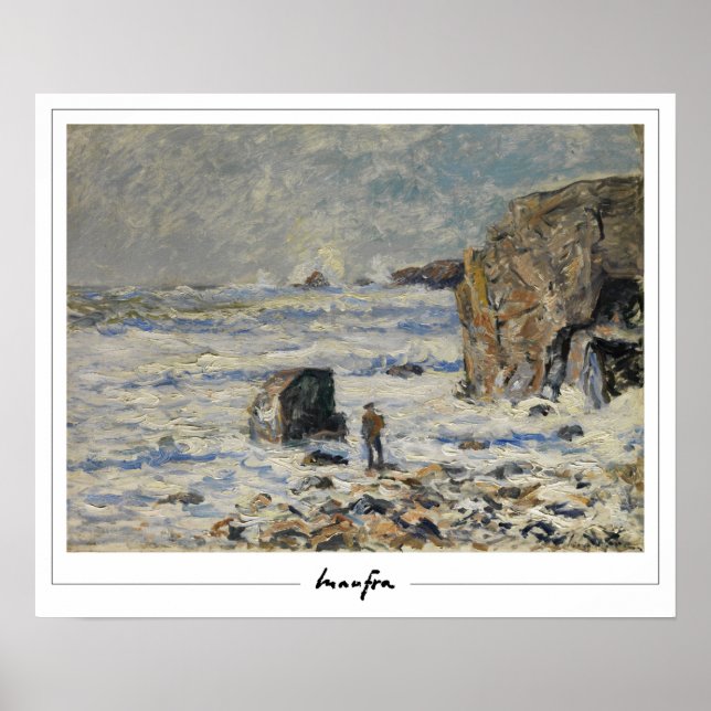 Maxime Maufra cartel de arte de Zedign #11 (Frente)