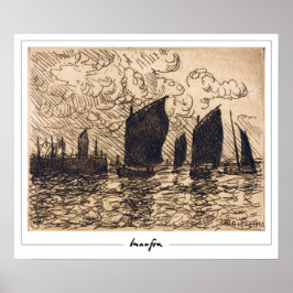 Maxime Maufra Zedign Poster de arte #103