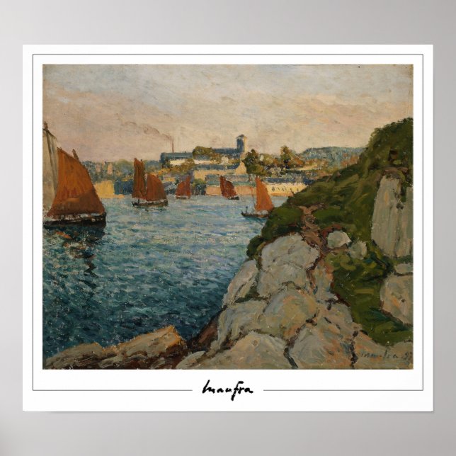Maxime Maufra Zedign Poster de arte #8 (Frente)