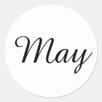 May Amazone White Pegatina de Janz